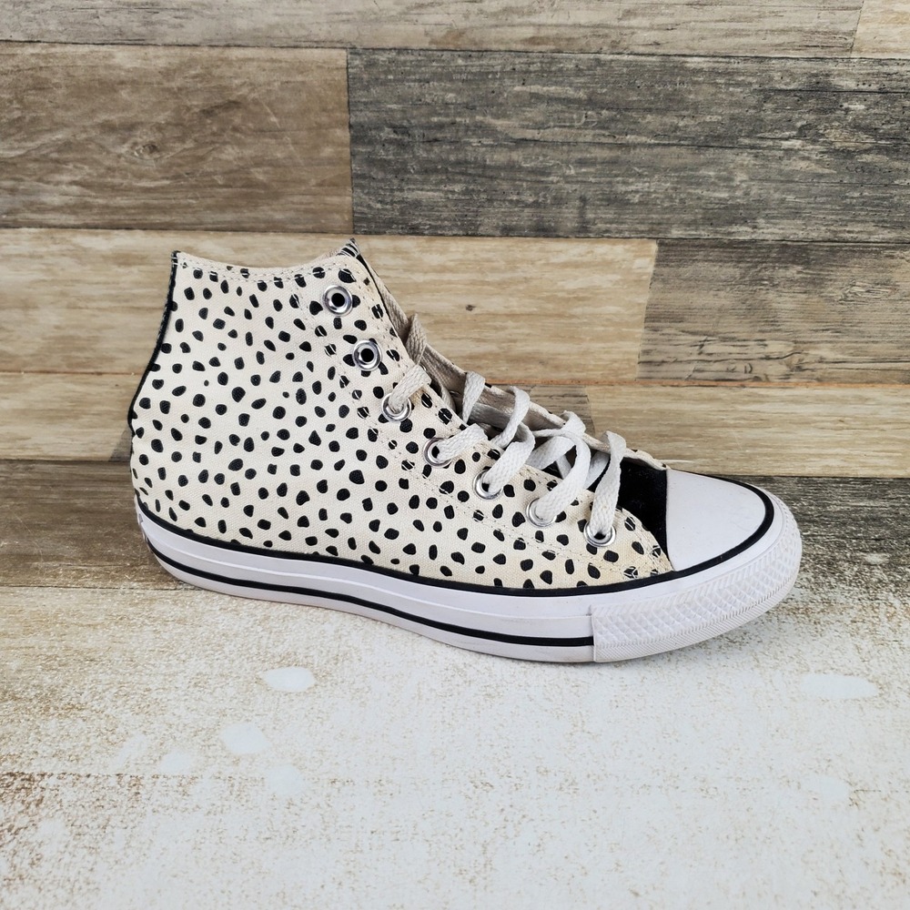 Converse Chuck Taylor All Star High-Top Womens Shoes Sz 7 Black White Sneakers